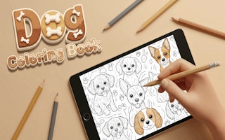 Dog Coloring Book